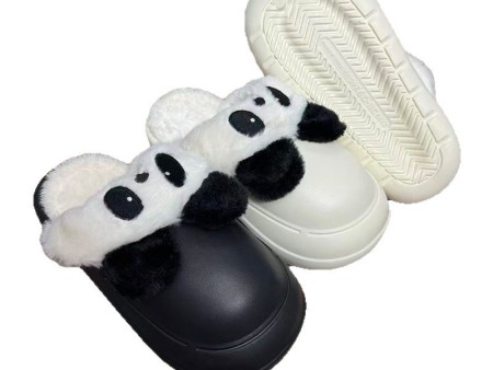 6488  熊猫棉拖鞋女款36-41