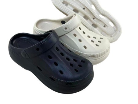 6684   女款增高厚底洞洞鞋36-41