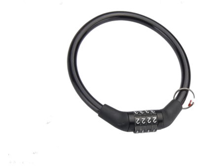 ZX1302-4DIGIT COMBINATION CABLE LOCK