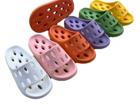 6680  男女镂空漏水一字拖36-45