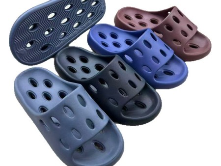 6680  男女镂空漏水一字拖36-45