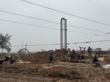 开封兰考打井打桩农田浇地项目120米