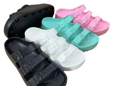 6685  厚底增高三条带一字拖女36-41