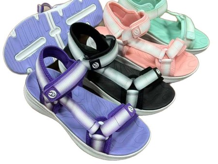 6699  女款渐变织带沙滩凉鞋36-41