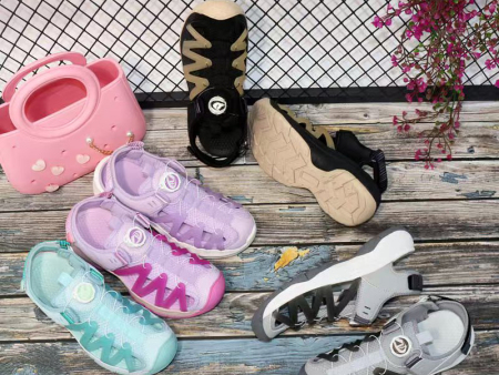 6692 女款旋转扣调节防撞凉鞋36-41