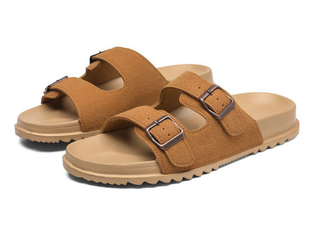 6730  情侣博肯双带一字拖35-45 