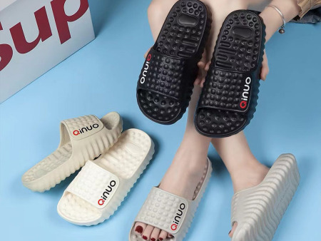 6760  男女家居按摩一字拖35-45 