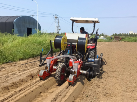 萝卜旋耕起垄气吸 精量播种一体机