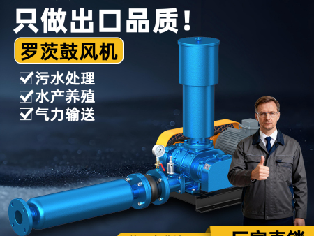 三叶罗茨鼓风机罗茨鼓风机污水处理罗茨风机气力输送高压曝气风机
