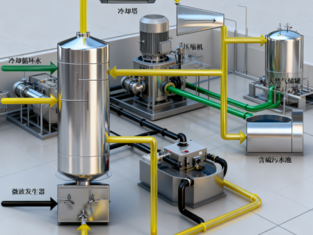 原位共振诱导催化脱硫装置