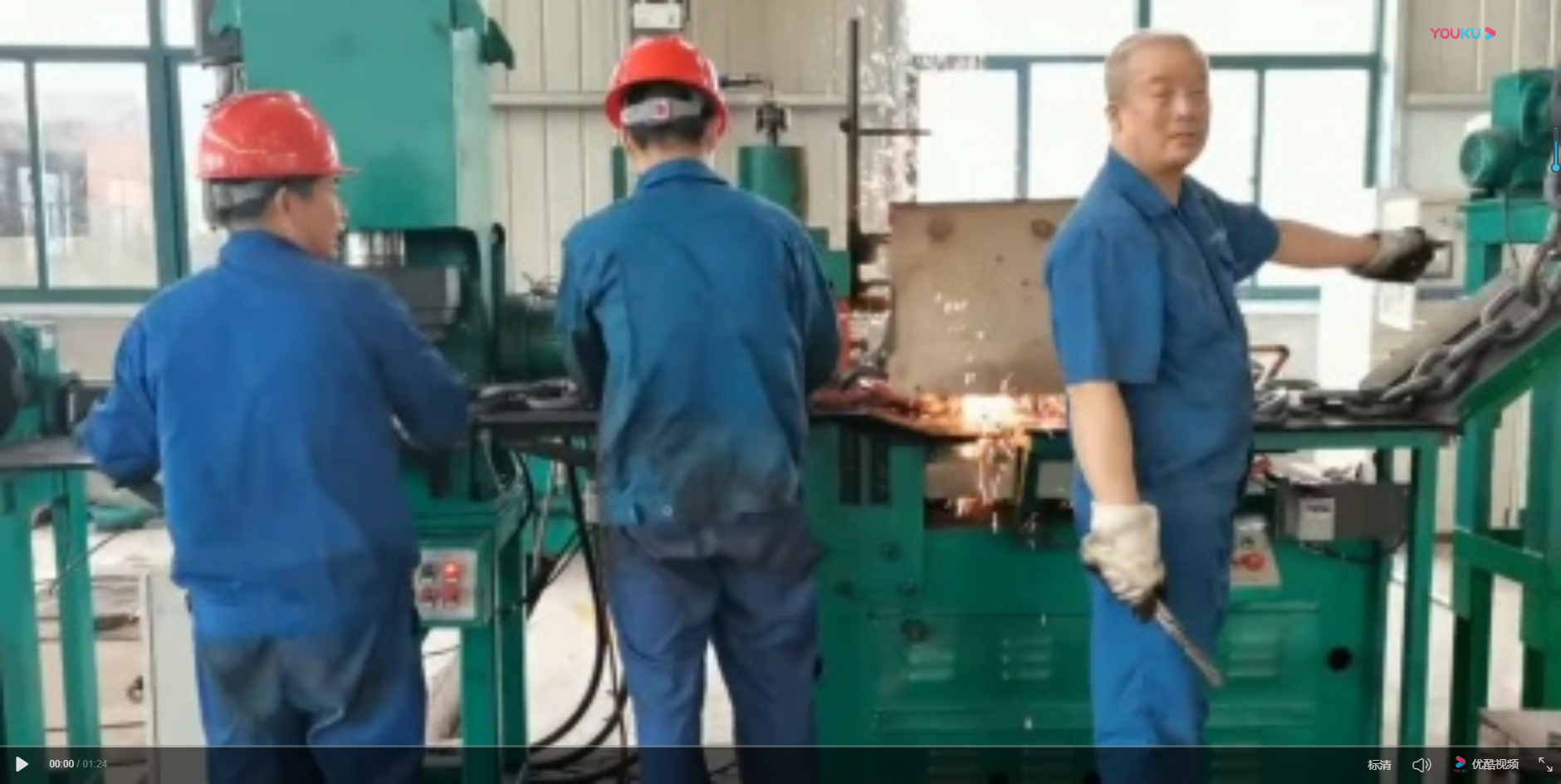 一字型 焊接 去刺 壓檔機