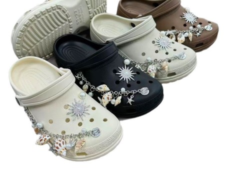 6786 海螺厚底洞洞鞋女款36-41