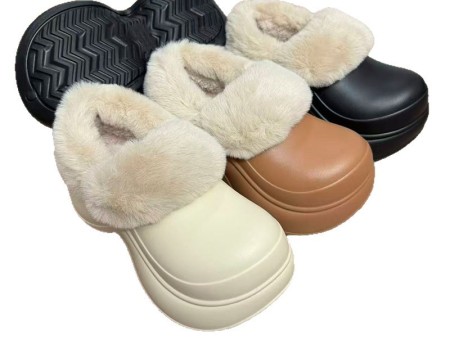 6795  翻毛增高防水棉鞋女35-40