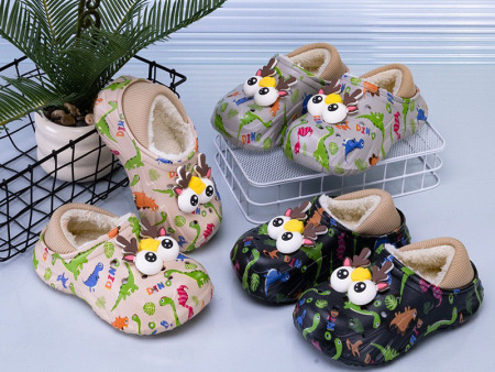 6799  印花小鹿亲子棉鞋28-39