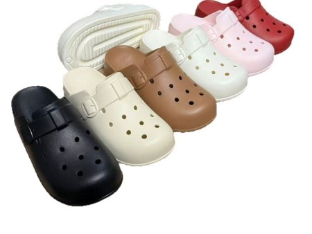 6812 女款纯色包头鞋35-40