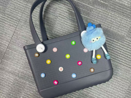 6818  带饰扣EVA手提包