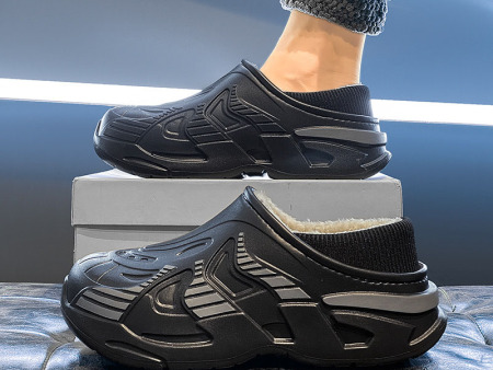 6826  儿童侧面描漆包跟棉鞋30-35