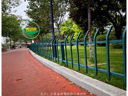 锌钢围墙护栏厂家 小区加厚镀锌方管铁围栏