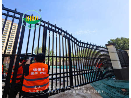 花园铁艺门锻打铁艺门豪华铁艺门