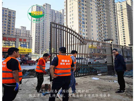 铁艺门图片 铁栅栏门 铁艺大门效果图