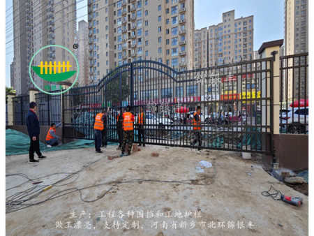 方管铁艺大门 附近做铁艺门厂家