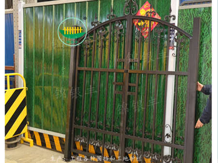 鐵藝門樣式 小區鐵藝門