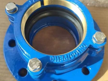 法兰式锁环防脱补偿连接器