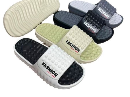 6903 男女按摩双色拖鞋36-41 40-45