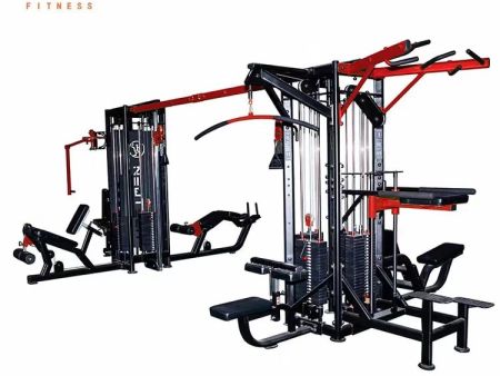 军霞JX-3050商用健身房八方位综合训练器