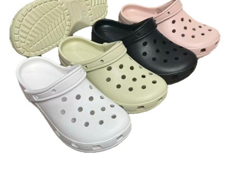 6898 男女云朵光板洞洞鞋36-41 40-45