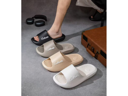 6910 男女纯色颗粒感按摩拖鞋 36-45