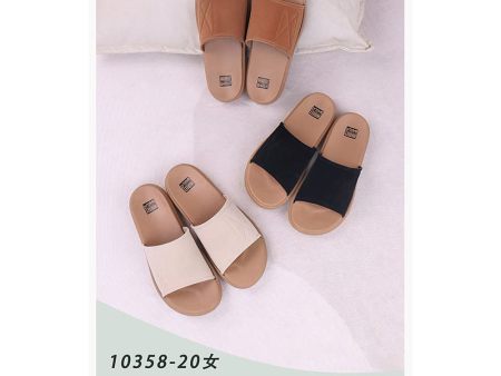 6941 简约女款一字拖魔术扣36-41