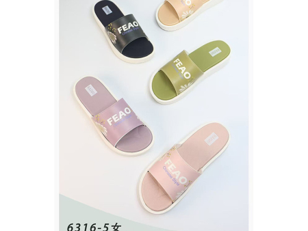 6938 pVC面女款一字拖36-41