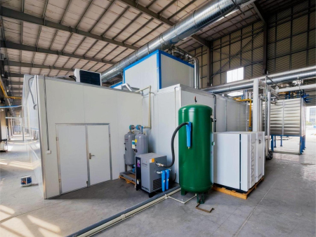 汽车零部件前处理喷粉烘干线