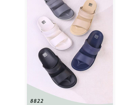 6944 双带光板男士凉鞋40-45