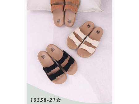 6942 双带厚底一字拖女士36-41