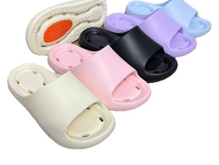 6965 女款纯色浴室漏水拖鞋35-40