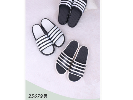 6951 男款条纹一字拖40-45
