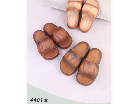 6956 面包厚底一字拖女36-41