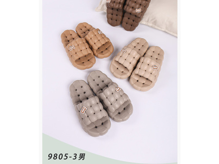 6957 方块漏水一字拖男40-45