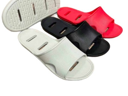 6967 简约一字漏水拖鞋女S-XL