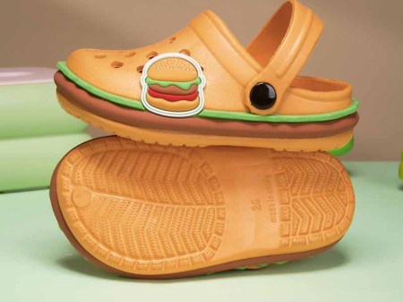 6980 儿童汉堡洞洞鞋24-30