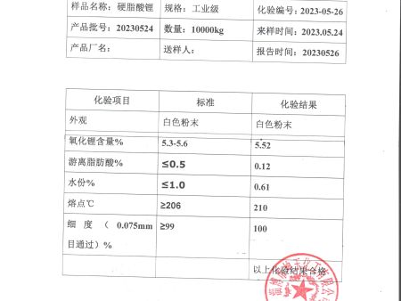 硬脂酸鋰生產(chǎn)廠家指標(biāo)圖 001