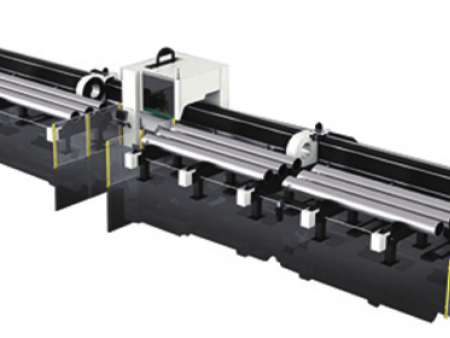 三卡盘光纤激光管材切割机