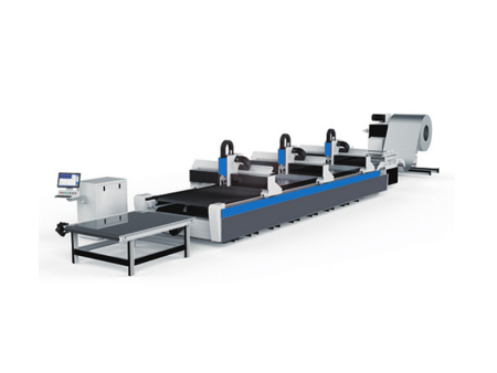 一站式多头激光切割生产线