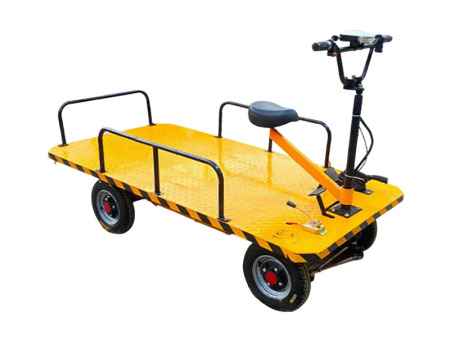 NQTF-ST018 Rider-Type Platform Truck with Safety Rails