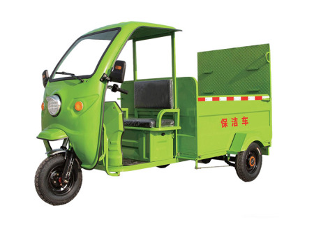 NQLJ-HW012 Four-Bin Flatbed Sanitation Truck (with Canopy)