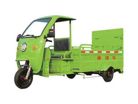 NQLJ-HW013 Six-Bin Flatbed Sanitation Truck (with Canopy)