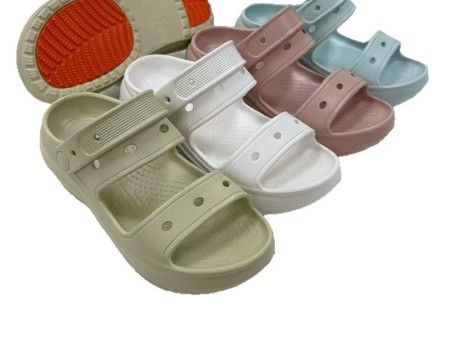 6719 双带鲸鱼厚底凉鞋女35-40