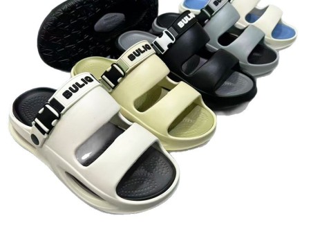 7037 双色双带滴塑男士凉鞋40-45